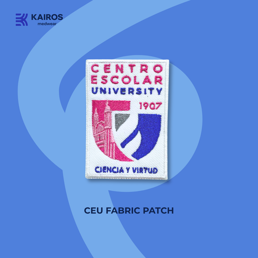 Centro Escolar University (CEU) Uniform Logo Patch | Kairos Embroidered School Patch