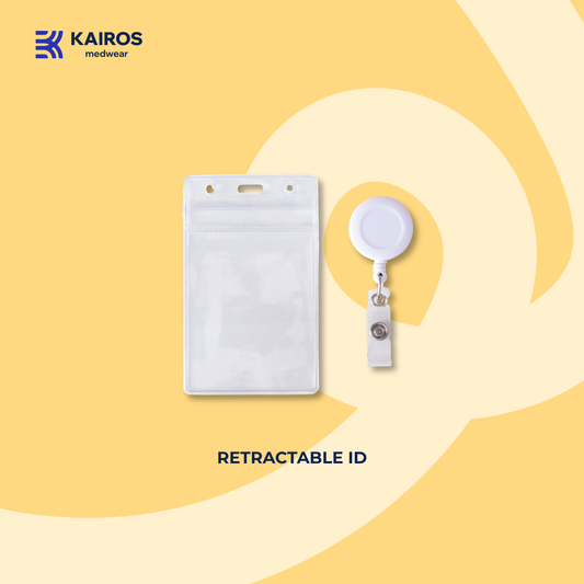 Retractable ID Holder Clip | Kairos Medwear Accessories