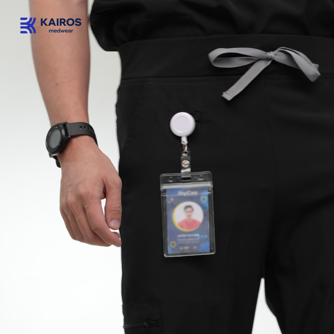 Ausziehbarer Ausweishalter-Clip | Kairos Medwear Accessoires