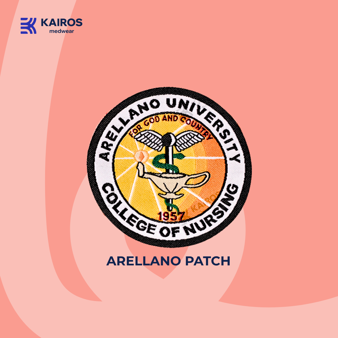 Arellano University College of Nursing (AUCN) Uniform Logo Patch | Kairos Woven Knitted School Patch