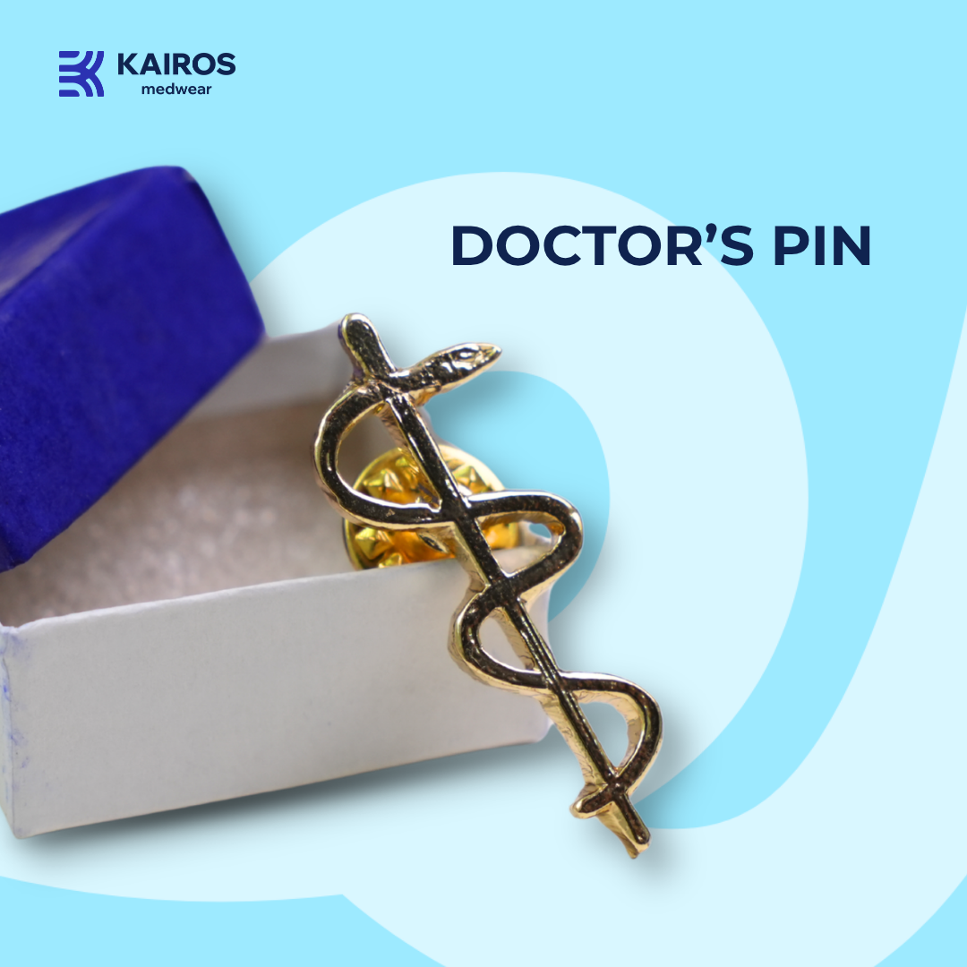 Doctor’s Rod of Asclepius Pin | Kairos Medwear Accessories