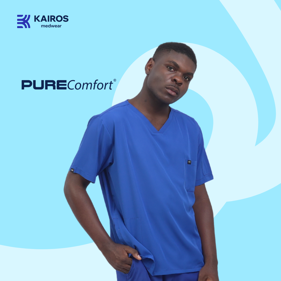 Herren Kasack | V-Ausschnitt | Kairos PureComfort