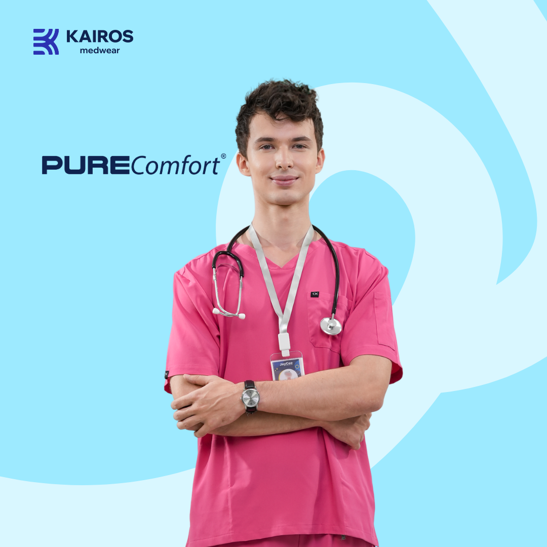 Herren Kasack | V-Ausschnitt | Kairos PureComfort