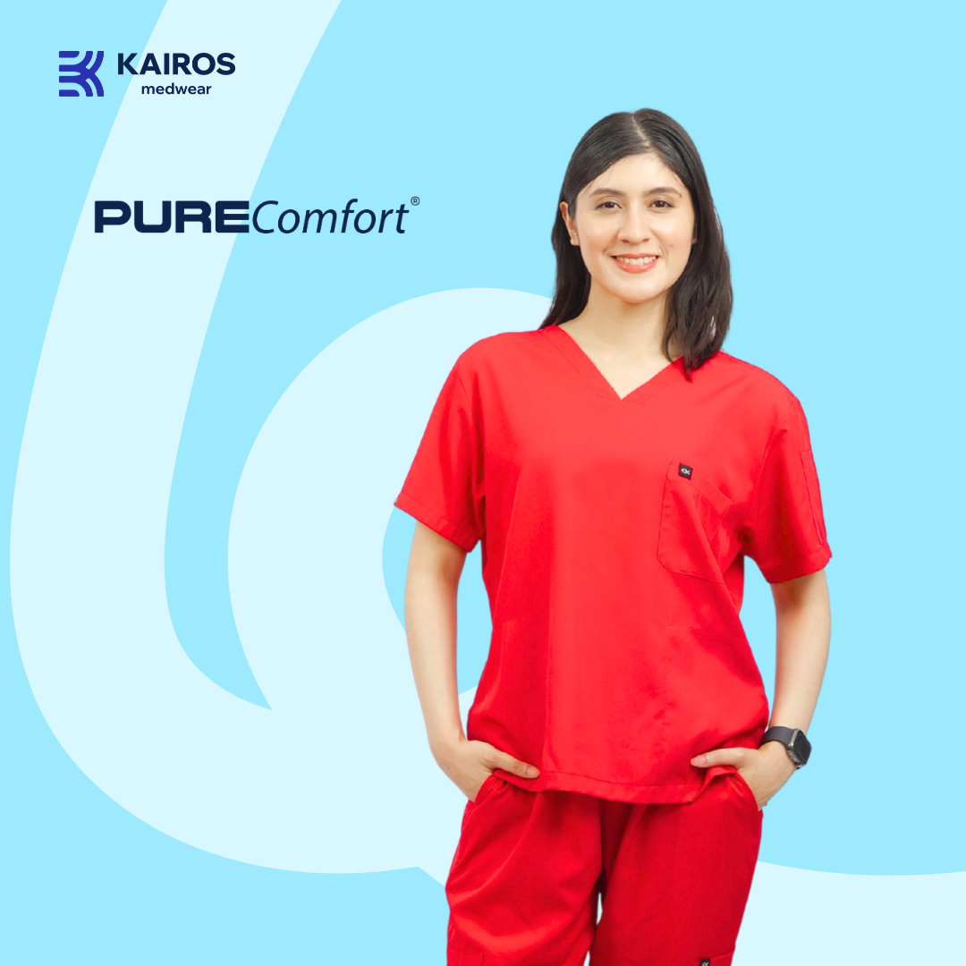 Damen Kasack | V-Ausschnitt | Kairos PureComfort