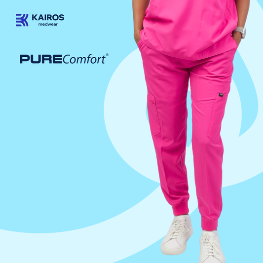 Female Scrubs Bottoms | Jogger Pants | Kairos PureComfort